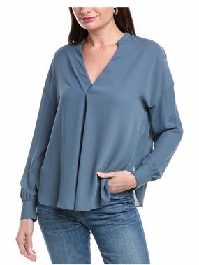 Vince Front Pleat Blouse XS